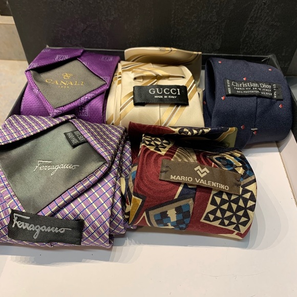Gently used designer ties $2000 value - Picture 2 of 3